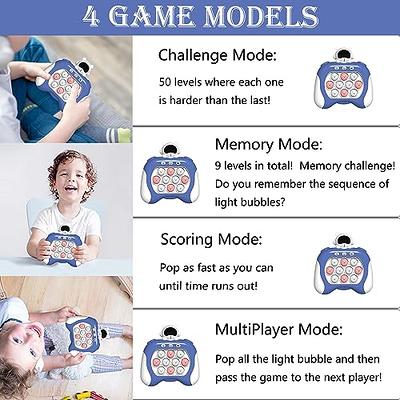  Pop It Game Fidget Kids Travel Games Toys/Pop It Toy Popular  Handheld Games for Teenagers Anti Anxiety Autism Relief Birthday Party Gift  (Santa Claus) : Toys & Games