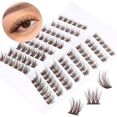 Lashes Natural Look False Eyelashes Wispy Cluster Lashes Manga