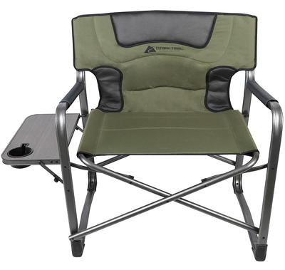 Ozark Trail Adult Director Camping Chair XXL Green Yahoo Shopping