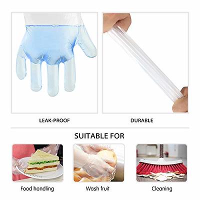 Disposable Gloves, Squish Clear Vinyl Gloves Latex Free Powder-Free Glove  Health Gloves for Kitchen Cooking Food Handling, 100PCS/Box, Medium - Yahoo  Shopping