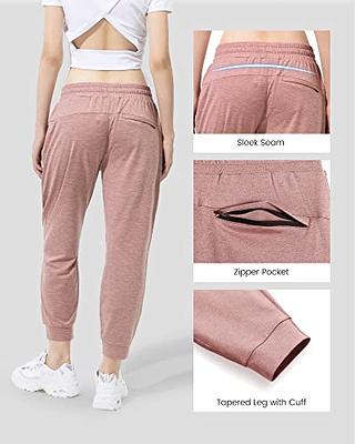 maamgic Womens Joggers Stretch Comfy Jogger Pants with Zipper Pockets  Athletic Pants for Workout Running Jogging Pink - Yahoo Shopping