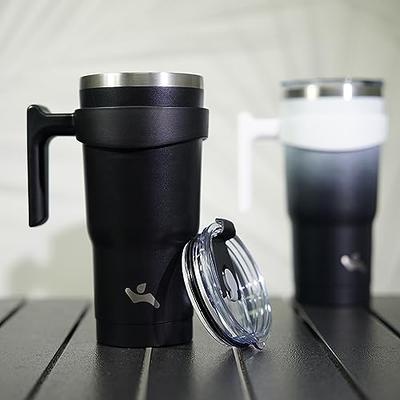 Tumbler Set - Includes 30oz Steel Tumbler, Handle, Lid, Straw and Brush