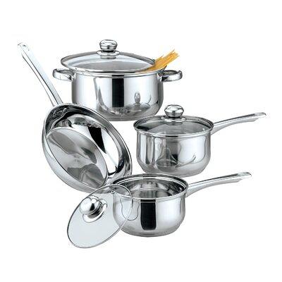 ZLINE 10-Piece Non-Toxic Stainless Steel and Nonstick Ceramic Cookware Set  - ZLINE Kitchen and Bath CWSETL-NS-10