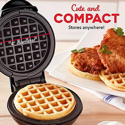 DASH Mini Waffle Maker Machine for Individuals, Paninis, Hash