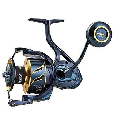 Spinning Fishing Reel 9+1 Ball Bearings 59lb or 27KG Drag Power 4.7:1 CNC  Machined Aluminum Spool Handle Reel Foot for Freshwater Saltwater Fishing  (5000) - Yahoo Shopping