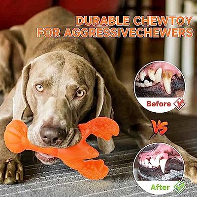 Tough Dog Toys, Interactive Dog Toys For Small Medium Large Dogs Extreme  Chewers, Indestructible Dog Toys For Boredom Nylon Bone Chew Durable Dog  Toys
