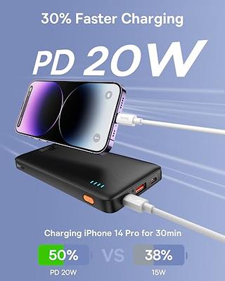 Baseus Portable Charger, 20W PD QC Power Bank Fast Charging, 10000mAh Slim Battery  Pack Charger Portable with USB C in&Out for iPhone 15 14 13 12 11 Samsung  S23 S22 Google LG iPad - Yahoo Shopping