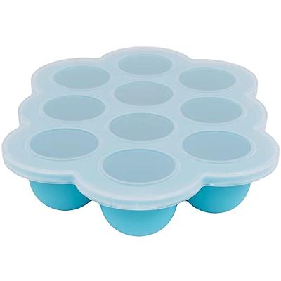 Souper Cubes 1/2 Cup Silicone Freezer Tray With Lid - Easy Meal Prep  Container and Kitchen Storage Solution - Silicone Mold for Soup and Food  Storage