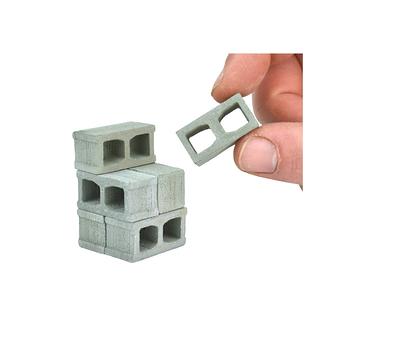 Miniature Concrete Blocks Made Of Cement - Premium Quality 1/12 Scale,  Perfect For Diorama Supplies, Unique Gifts Men, Desk Toy - Yahoo Shopping