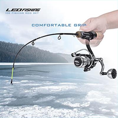  Fishing Rod and Reel Combo Fishing Poles Telescopic Fishing  Rod Kits with Spinning Reel Fishing Poles with Carry Bag Spinning Reel for Ice  Fishing : Sports & Outdoors