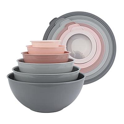 Stainless Steel Mixing Bowls (Set Of 5), Non Slip Black Silicone Bottom  Nesting Storage Bowls, Polished Mirror Finish For Healthy Meal Mixing And  Prep - Yahoo Shopping