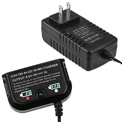Replacement for Black and Decker 9.6V-18V Battery Charger: 90571729,  90556254-01, 90592360-01 Compatible with Black and Decker 18V 14.4V 12V  9.6V NiCad & NiMh Battery - Yahoo Shopping
