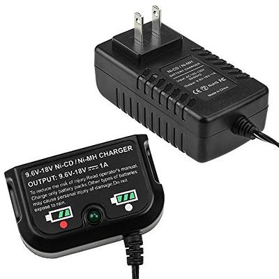 Replacement for Black and Decker 9.6V-18V Battery Charger: 90571729,  90556254-01, 90592360-01 Compatible with Black and Decker 18V 14.4V 12V 9.6V  NiCad & NiMh Battery - Yahoo Shopping