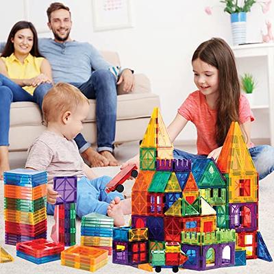 Fun with Magnets Magnetic Building Blocks - 332 piece set