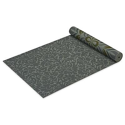  Gaiam Yoga Mat - Premium 6mm Print Reversible Extra Thick  Non Slip Exercise & Fitness Mat For All Types Of Yoga