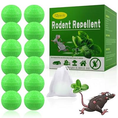 ANEWNICE Rodent Repellent,Mouse Repellent for Cars,Peppermint Rats