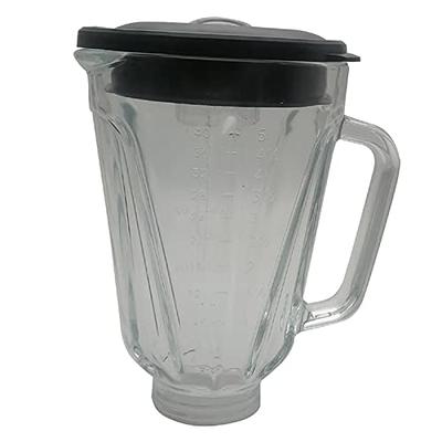 Replacment 5 Cup 40 OZ round Glass Blender Pitcher&Container 5cup Replaces  jar with 4 FINS Flat blade and bottom for hamilton beach blender (5 cup  Glass jar) - Yahoo Shopping