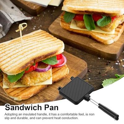 Sandwich Maker, sandwich toaster press, Foldable Sandwich Maker Grill with  Non-stick Platea, Double-sided heating Sandwich Grill, Detachable Panini  Maker for Home Kitchen Cooking Breakfast - Yahoo Shopping