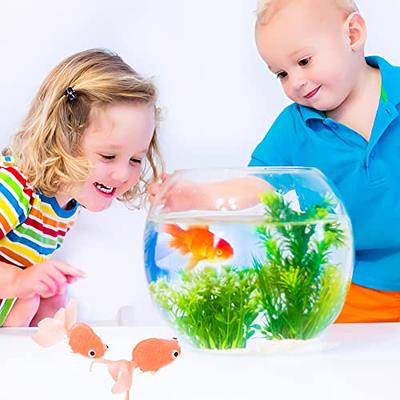 Toddmomy 10pcs Artificial Fish Fish Plastic Floating Fish Orange Goldfish  Ornament Fish Toys Decorations for Aquarium Fish Tank - Yahoo Shopping