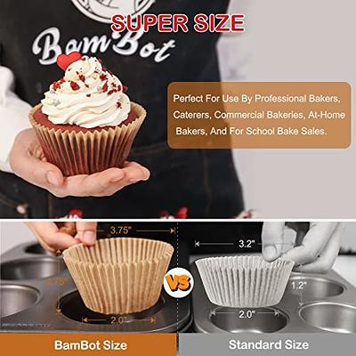 Extra Large Non-stick Silicone Cupcake And Muffin Liners - Perfect