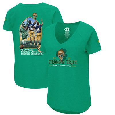 Men's Fanatics Branded Heathered Gray/Kelly Green Atlanta Braves Celtic  Raglan Long Sleeve T-Shirt
