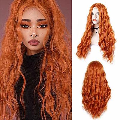 RDY Highlight White Silk Straight Synthetic Wig for Women Girls