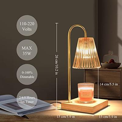 220V Dimmable Candle Warmer Wax Burner Retro Indoor Lighting