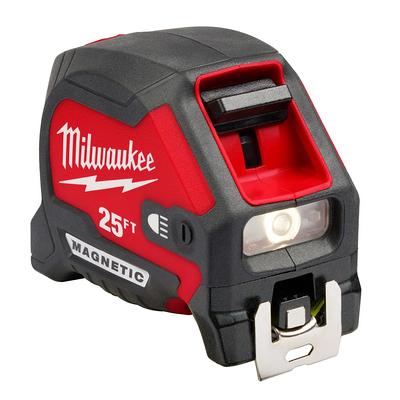 Milwaukee 16 ft. x 1.2 in. Compact Wide Blade Tape Measure with 15 ft. Reach (4-Pack)