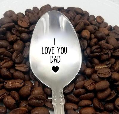 Option to Personalize with a Name Funny Gifts for Mom. Stainless Steel Silverware Coffee Before Talkie - Stamped Spoon