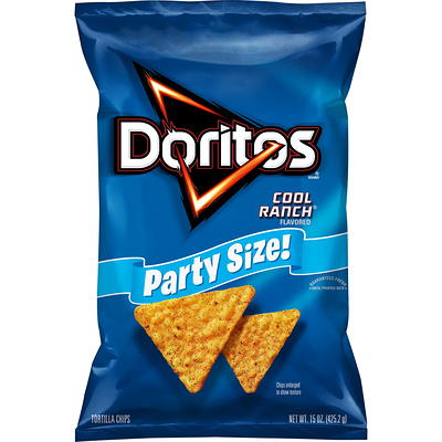 Cheetos Puffs and Doritos Nacho Cheese Tortilla Chips Bundle (2 ct