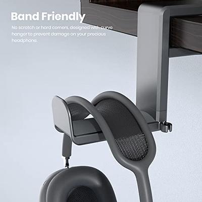 HomeMount Headphone Stand Headset Holder - Adhesive Gaming Headphone Hanger  Hook Desk Mount for Most Headphone & Controller (White) - Yahoo Shopping