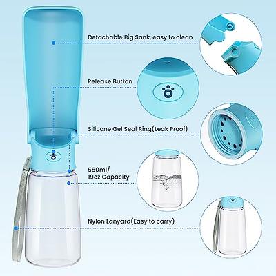 DOGNESS Portable Water Bottle for your Pet Leak Proof Travel Water Cup