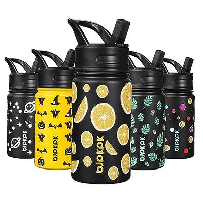 koodee Insulated Water Bottle, 18 oz Stainless Steel Double Wall Vacuum  Wide Mouth Sport Water Bottle with Leakproof Spout Lid (Yellow) - Yahoo  Shopping