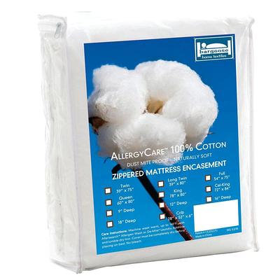 Waterproof Bed Bug Dust Mite Cotton Mattress Protector - Bluestone