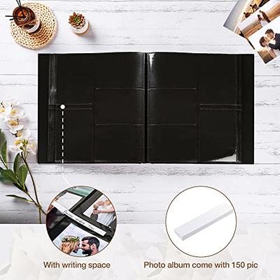 Mublalbum Leather Photo Album 4x6 1000 Photos Large Capacity Picture photo  Book with 1000 Horizontal and Vertical Pockets for Baby Wedding Anniversary