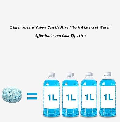 YIKSORE Car windshield washer fluid Concentrated Clean Tablets,2023 New  Formula windshield wiper fluid Solid Effervescent Tablet.Remove glass  stains,Clear vision (100 pcs) - Yahoo Shopping