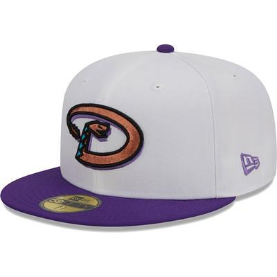 New Era Purple Arizona Diamondbacks Lime Side Patch 59FIFTY Fitted Hat