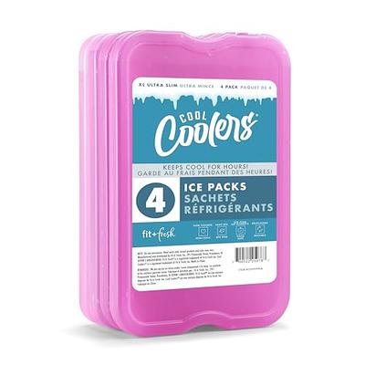 Lunch Ice Packs 4 Piece Set Reusable