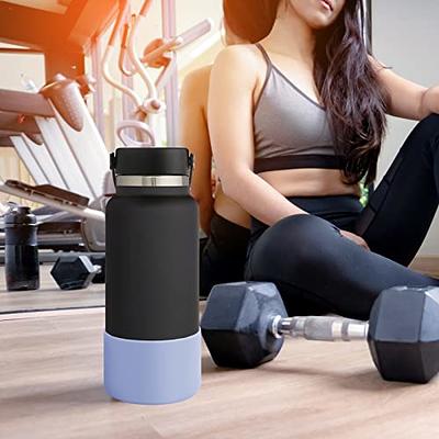 Owala Silicone Water Bottle Boot, Anti-Slip Protective Sleeve for Water  Bottle, Protects FreeSip and Flip Stainless Steel Water Bottles, 40 Oz, Grey