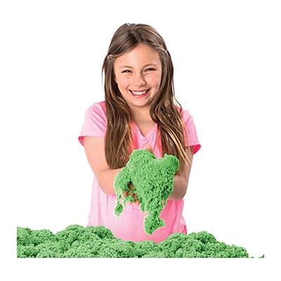 Kinetic Sand, Sandbox Playset with 1lb of Green and 3 Molds, for Ages 3 and  Up - Yahoo Shopping