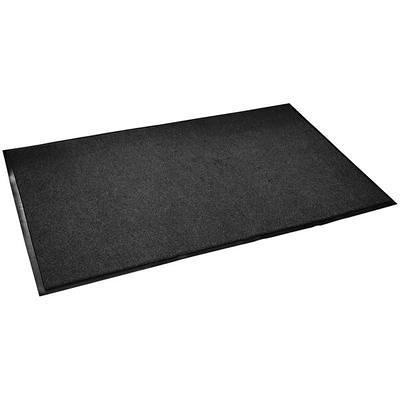 Lavex 3' x 5' Gray Olefin Indoor Entrance Mat