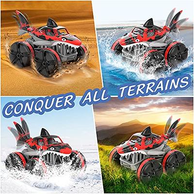 Amphibious Remote Control Car, RC Cars 2.4 GHz Working on Water