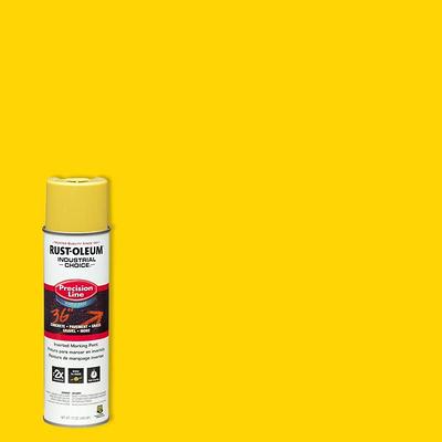 Rust-Oleum 203039 17 oz Industrial Choice Precision Line Inverted Marking  Spray Paint, White