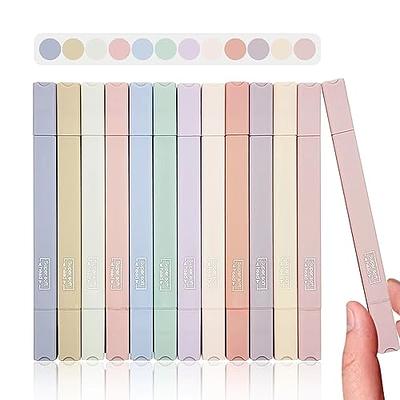 party greeting 12 Pcs Pastel Highlighters Bible Highlighters and Pens no  Bleed Cute Markers Assorted Colors Highlighters Aesthetic Stuff for Bible