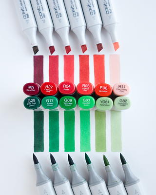 Copic Sketch Marker Set Bold Primaries - Walmart.com