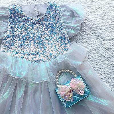 ELEMIRSA Girl Handbag Purse for Little Girls Kids Pretend Play Dress Up  Necklace Hair Accessories Jewelry Set, Light Blue - Yahoo Shopping