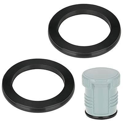 LUAATT Thermos Replacement Seal Ring,2 Pack Translucent Silicone Sealing  Ring For Stanley Classic Stainless Steel Vacuum Bottle Stopper (1.1