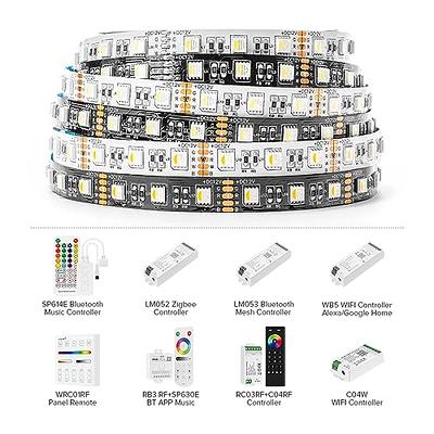 COOBATG Small LED Light Strip Battery,Battery LED Strip Lights Mini LED Strip Lights Battery Powered LED Lights 1.64ft for DIY Crafts Wedding Party