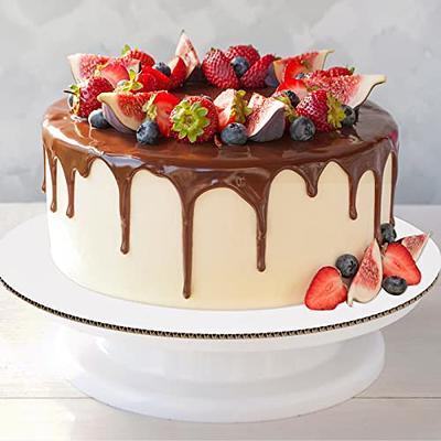 Disposable Paper Plate, White Cardboard, Thickened Cake, Fruit