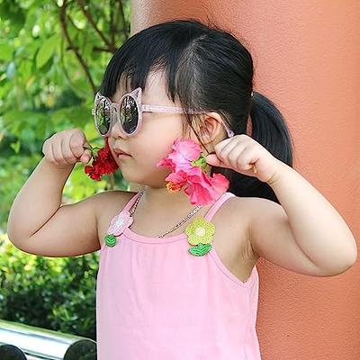 AAWAAP Kids Sunglasses Polarized UV Protection Round Shaped Cat